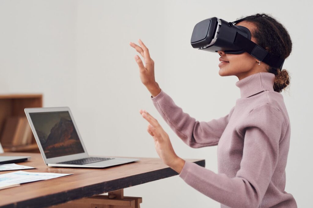 VR Headset for Career Exploration